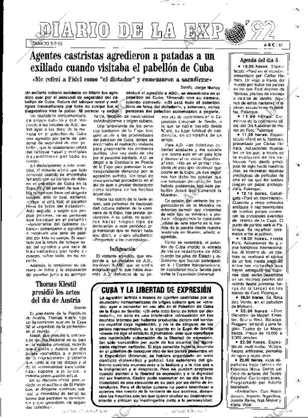 ABC MADRID 05-09-1992 página 61