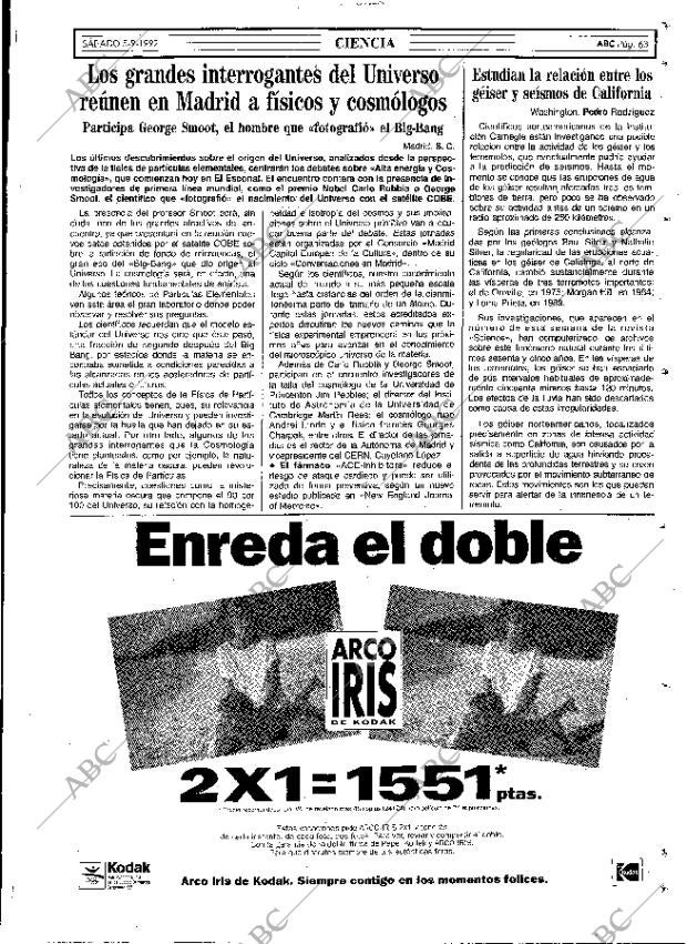 ABC MADRID 05-09-1992 página 63