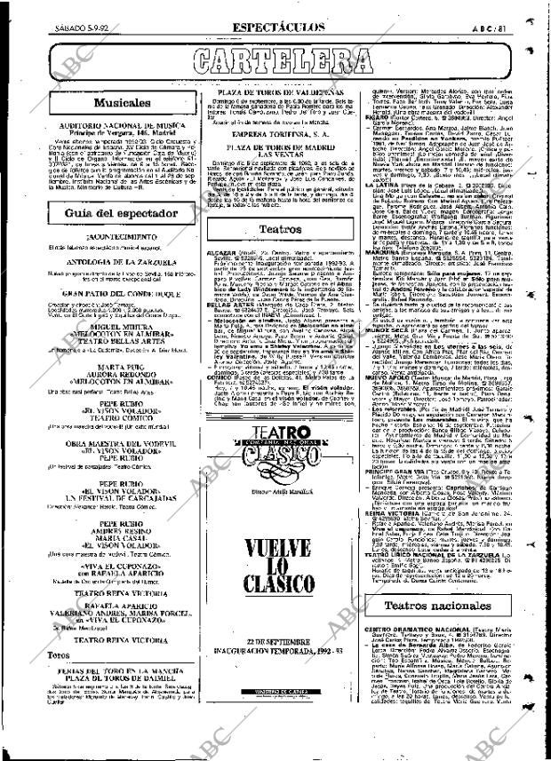 ABC MADRID 05-09-1992 página 81