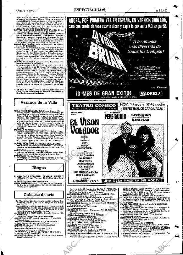ABC MADRID 05-09-1992 página 83