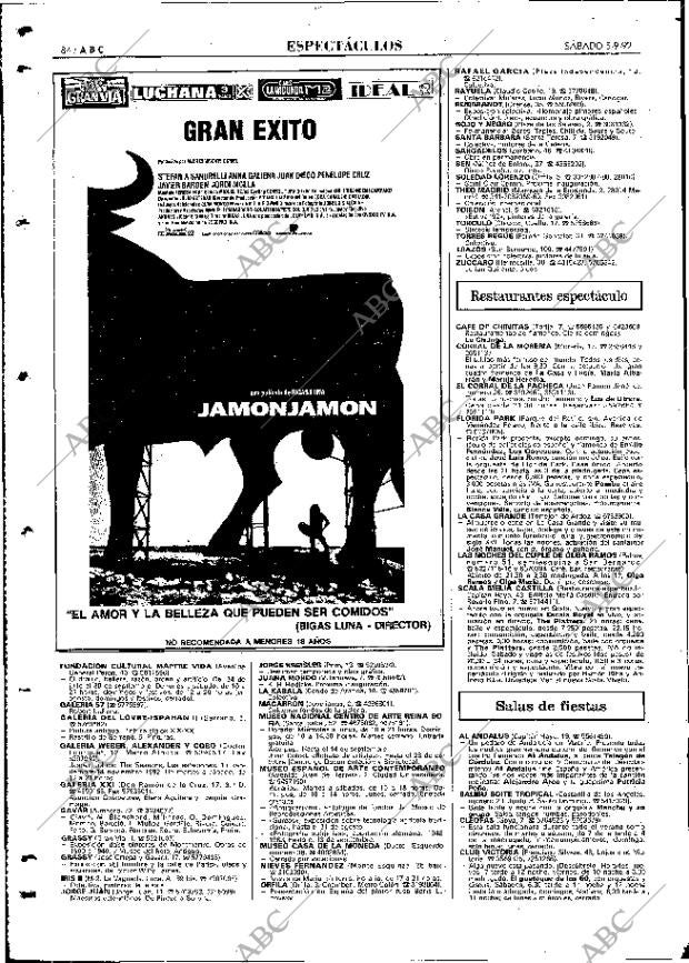 ABC MADRID 05-09-1992 página 84