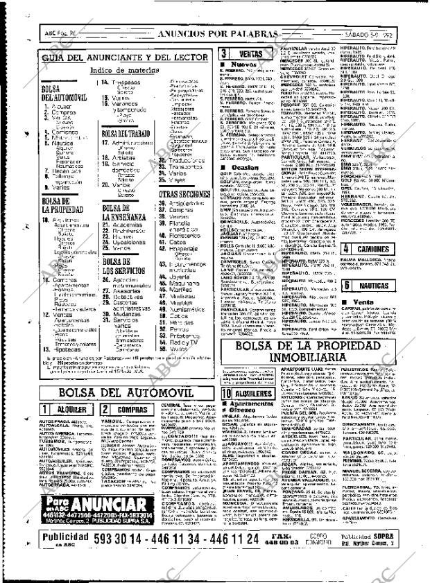 ABC MADRID 05-09-1992 página 96