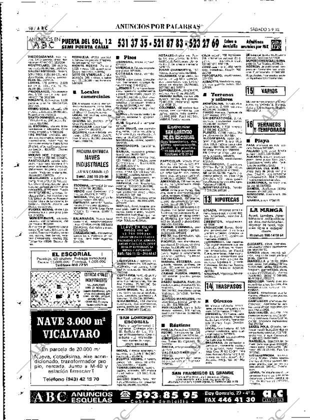 ABC MADRID 05-09-1992 página 98