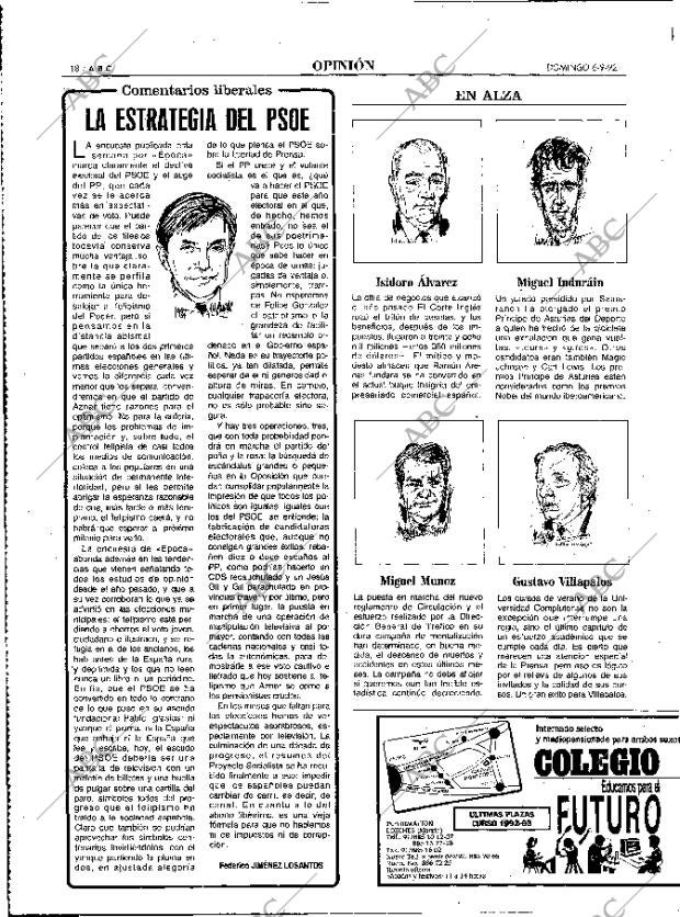 ABC MADRID 06-09-1992 página 18