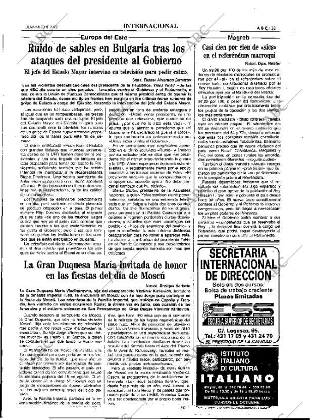 ABC MADRID 06-09-1992 página 33