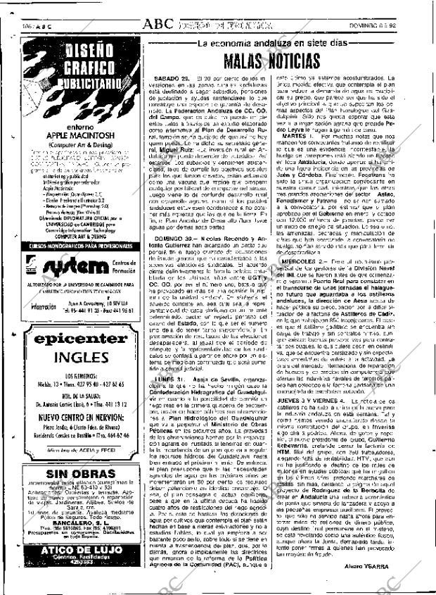 ABC SEVILLA 06-09-1992 página 108