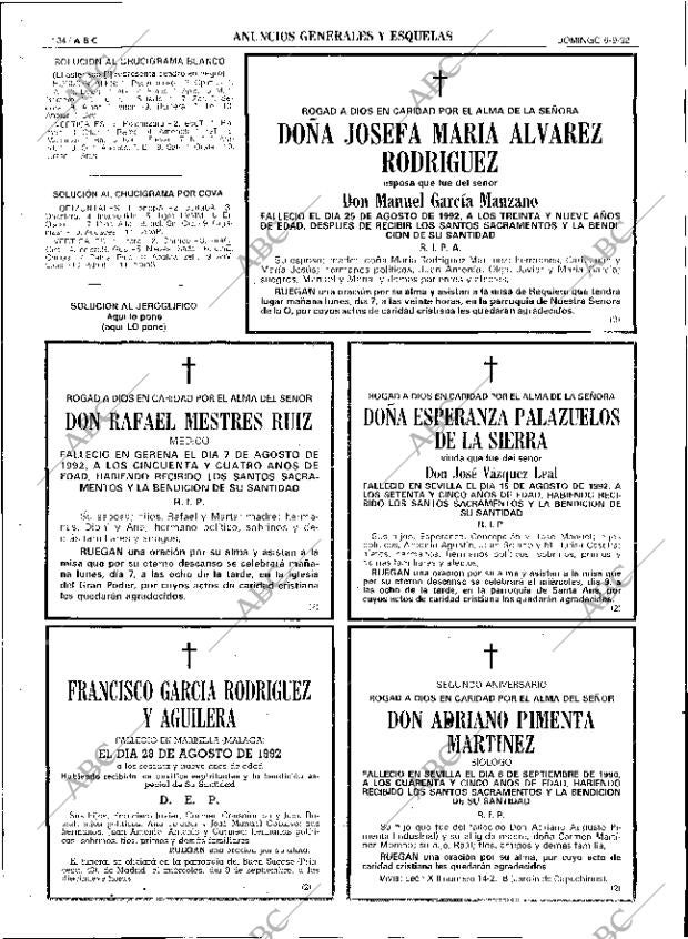 ABC SEVILLA 06-09-1992 página 134