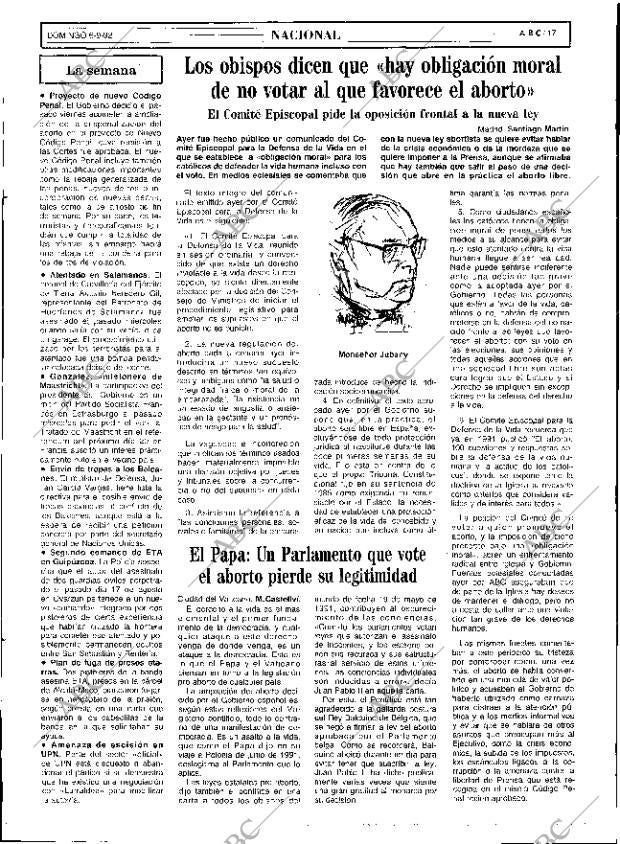 ABC SEVILLA 06-09-1992 página 17