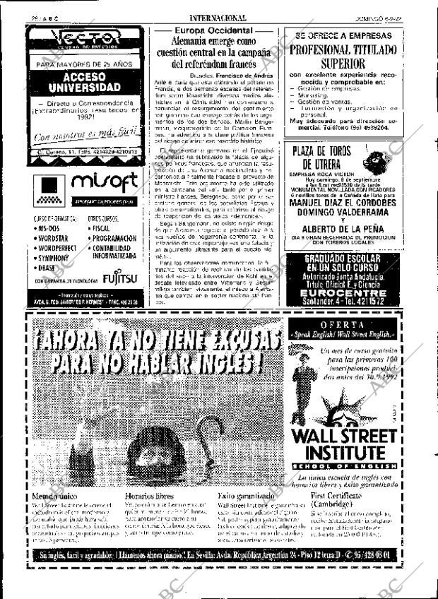 ABC SEVILLA 06-09-1992 página 28