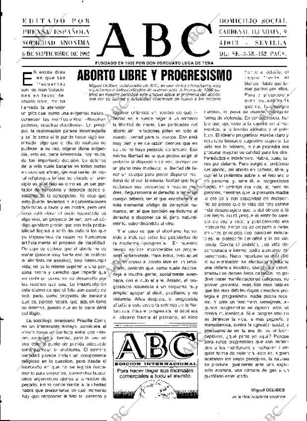 ABC SEVILLA 06-09-1992 página 3