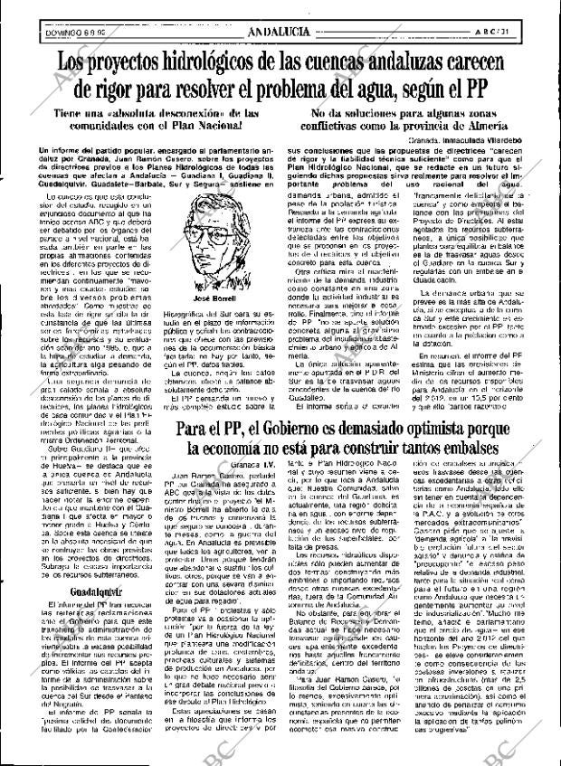 ABC SEVILLA 06-09-1992 página 31