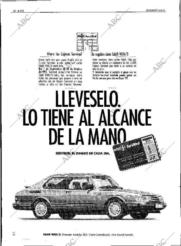 ABC SEVILLA 06-09-1992 página 62