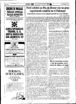 ABC SEVILLA 06-09-1992 página 64