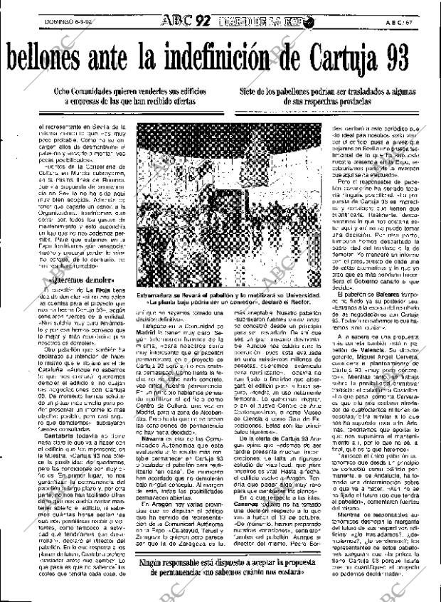 ABC SEVILLA 06-09-1992 página 67
