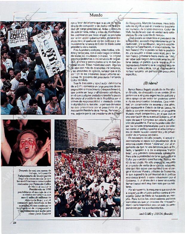 BLANCO Y NEGRO MADRID 06-09-1992 página 24
