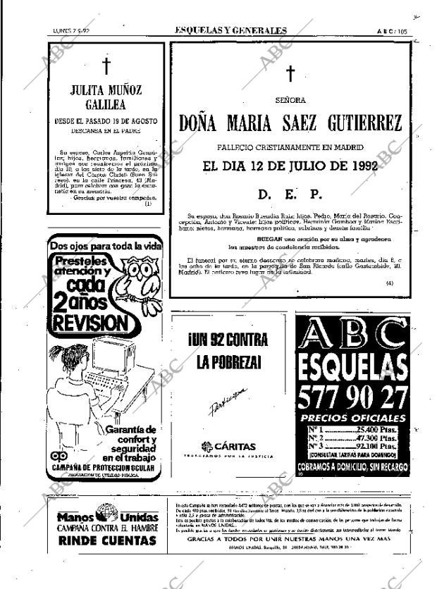 ABC MADRID 07-09-1992 página 105
