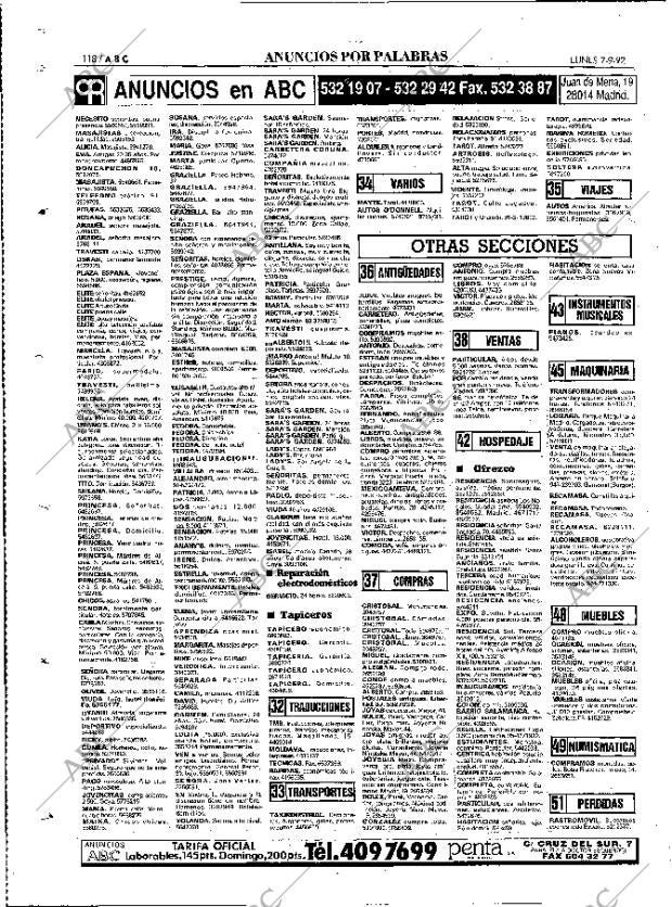 ABC MADRID 07-09-1992 página 118