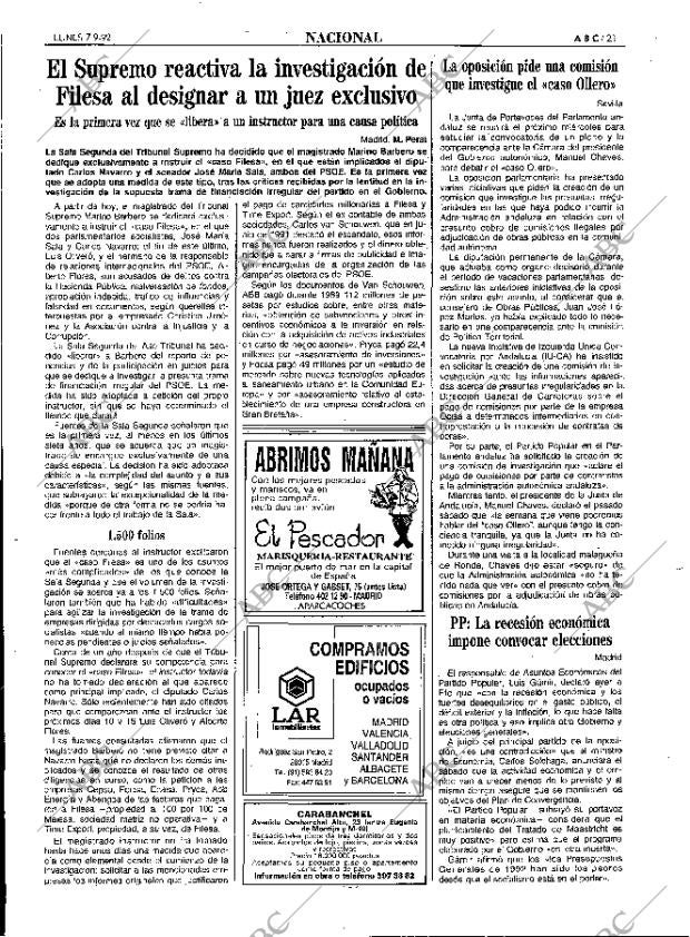 ABC MADRID 07-09-1992 página 21