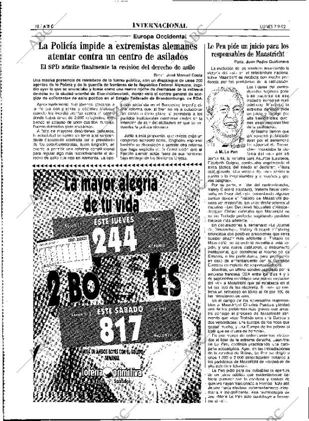 ABC MADRID 07-09-1992 página 28