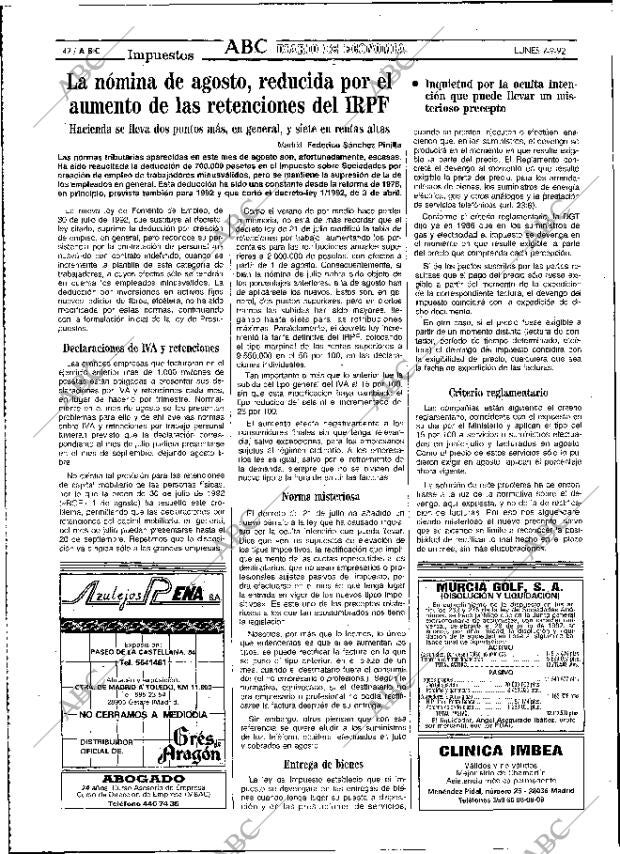 ABC MADRID 07-09-1992 página 42