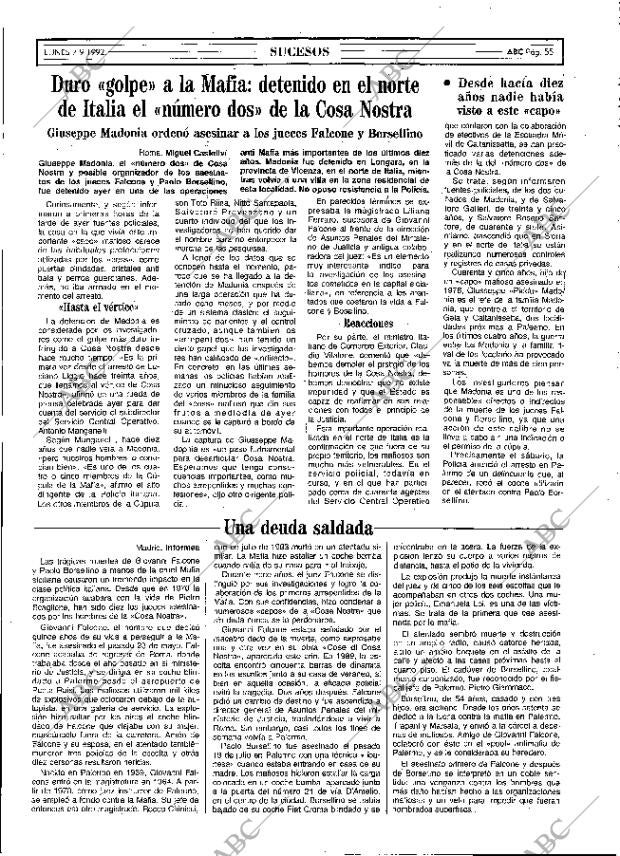 ABC MADRID 07-09-1992 página 55