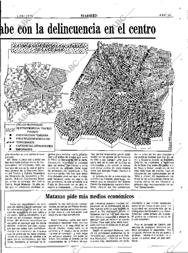 ABC MADRID 07-09-1992 página 65