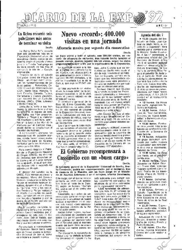 ABC MADRID 07-09-1992 página 67