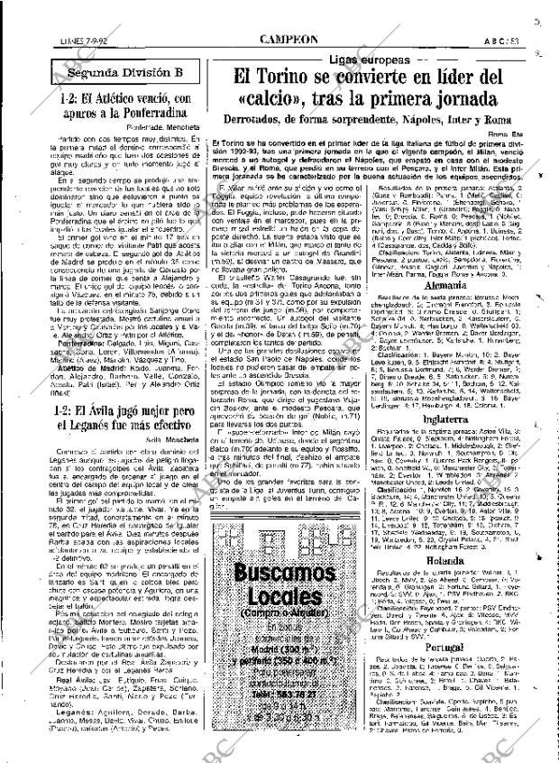 ABC MADRID 07-09-1992 página 83