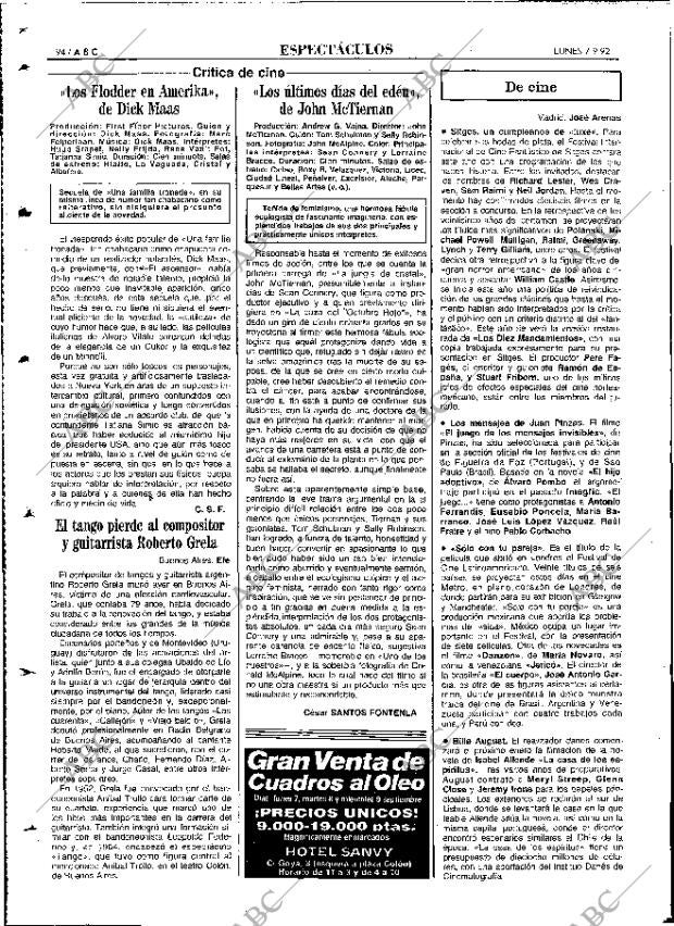 ABC MADRID 07-09-1992 página 94