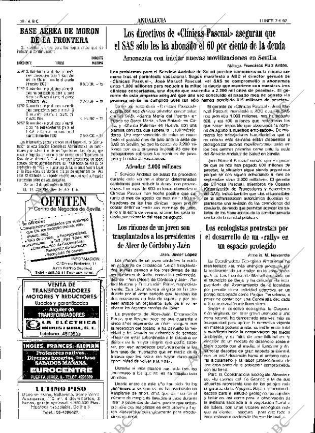ABC SEVILLA 07-09-1992 página 30