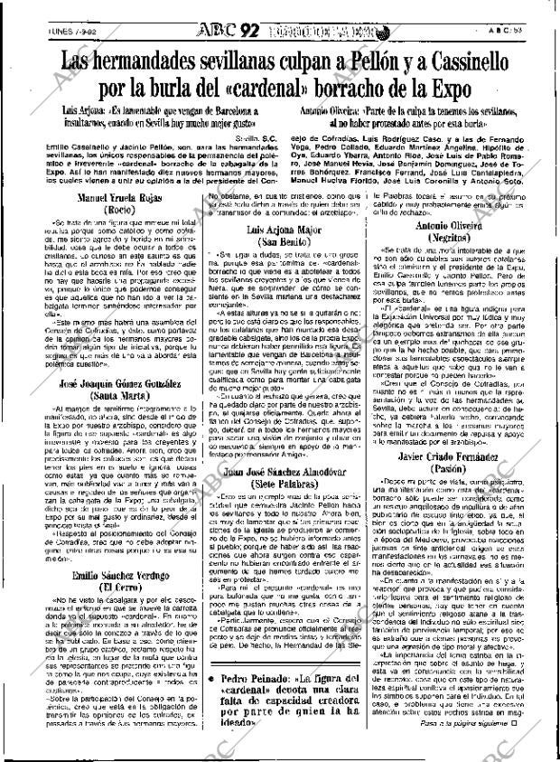 ABC SEVILLA 07-09-1992 página 53