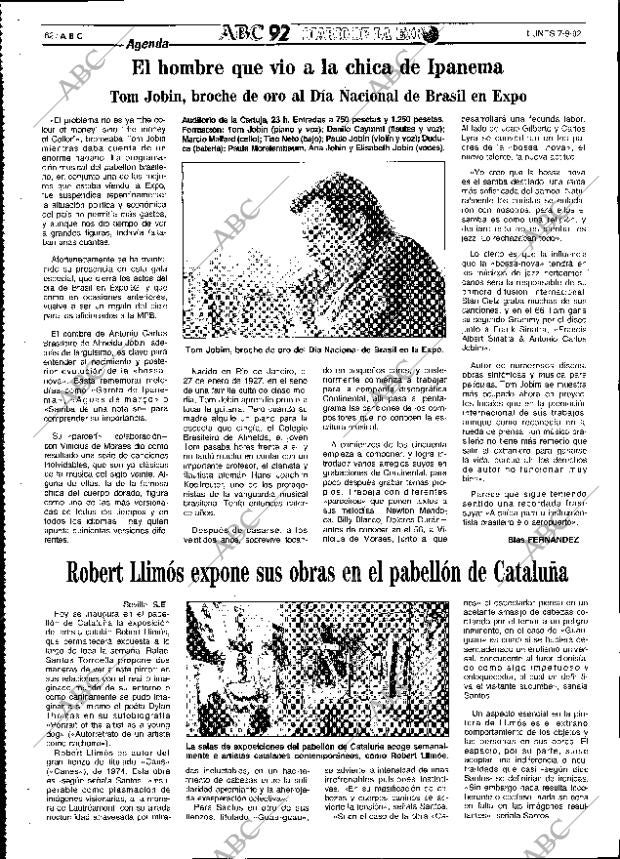 ABC SEVILLA 07-09-1992 página 62