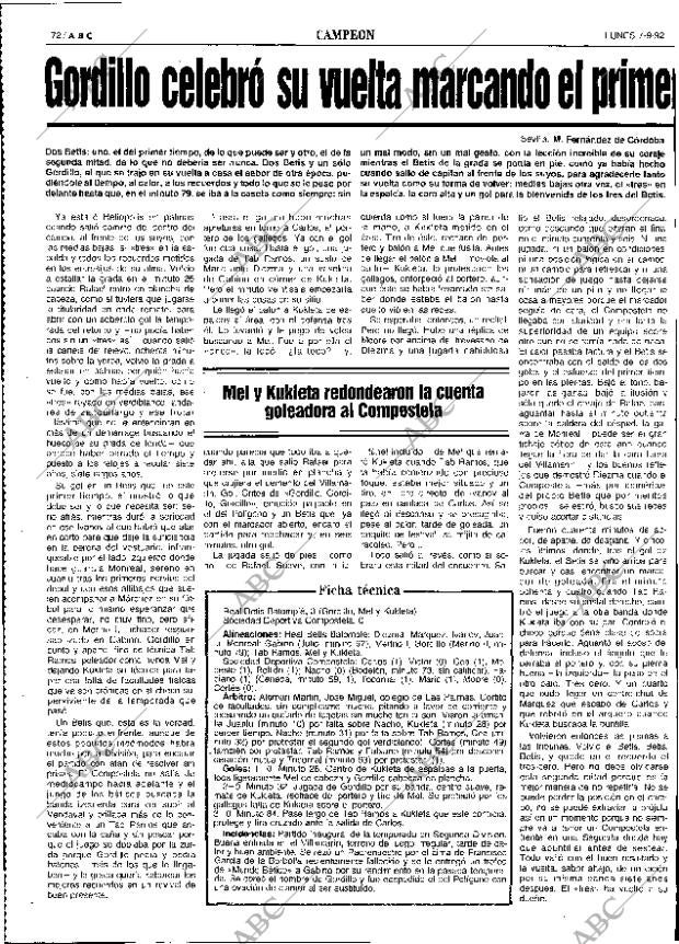 ABC SEVILLA 07-09-1992 página 72