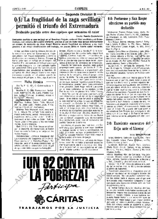 ABC SEVILLA 07-09-1992 página 83