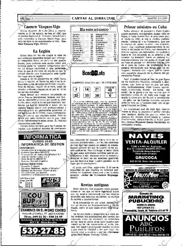 ABC MADRID 08-09-1992 página 14