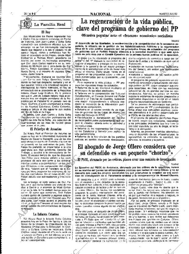 ABC MADRID 08-09-1992 página 20