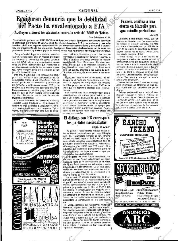 ABC MADRID 08-09-1992 página 23