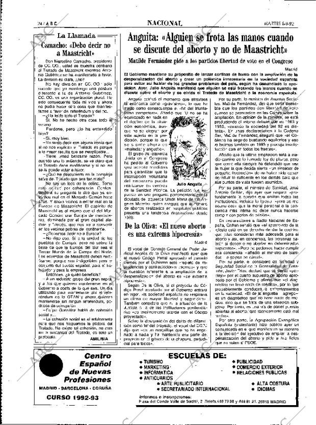 ABC MADRID 08-09-1992 página 24