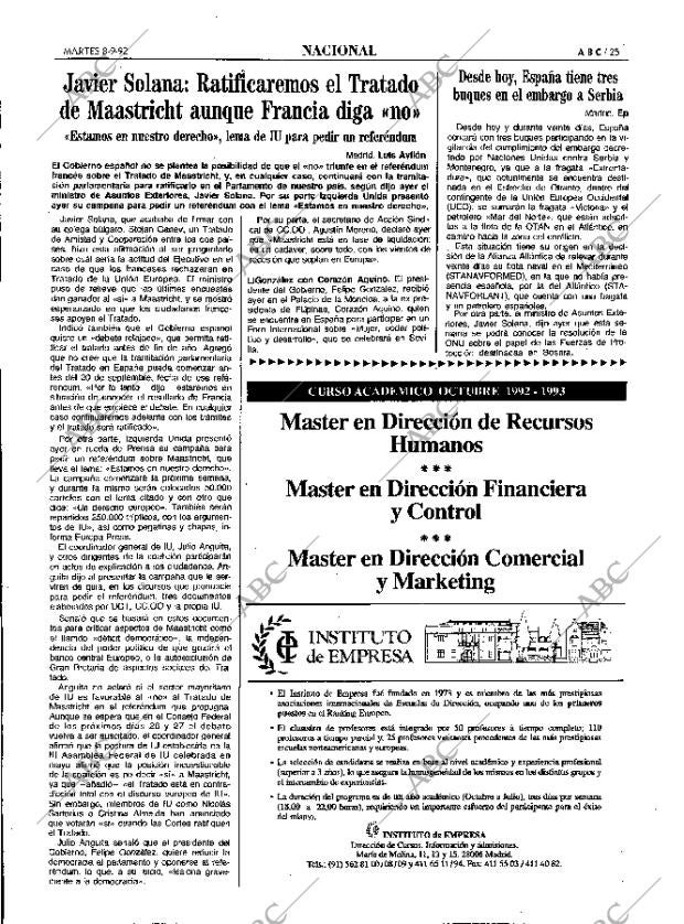 ABC MADRID 08-09-1992 página 25