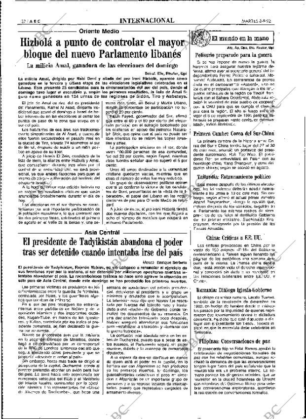 ABC MADRID 08-09-1992 página 32