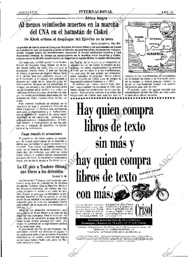 ABC MADRID 08-09-1992 página 33