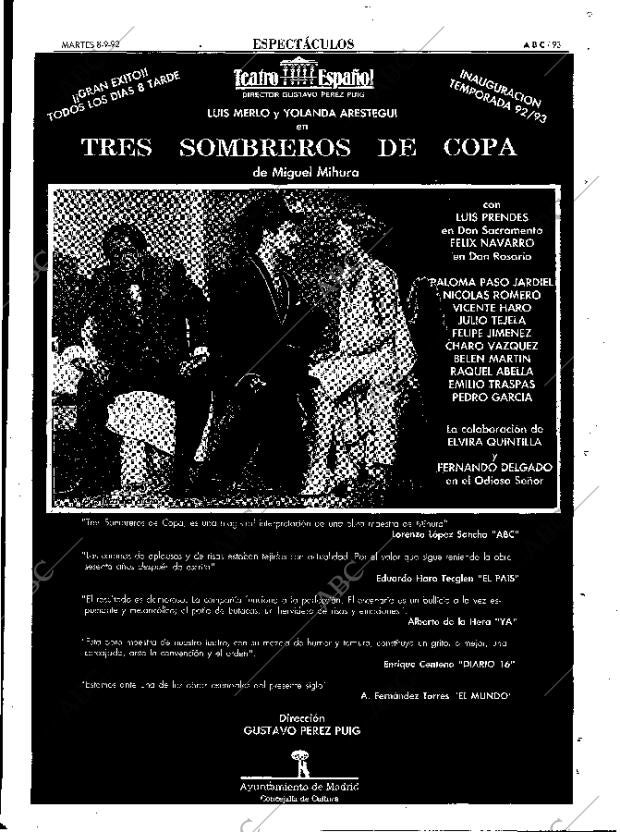 ABC MADRID 08-09-1992 página 93