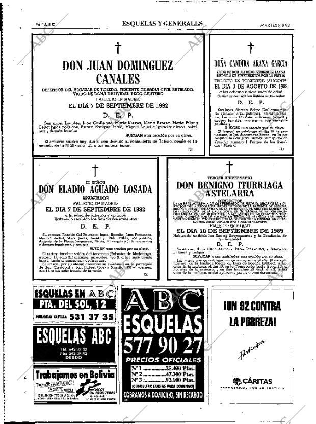 ABC MADRID 08-09-1992 página 96