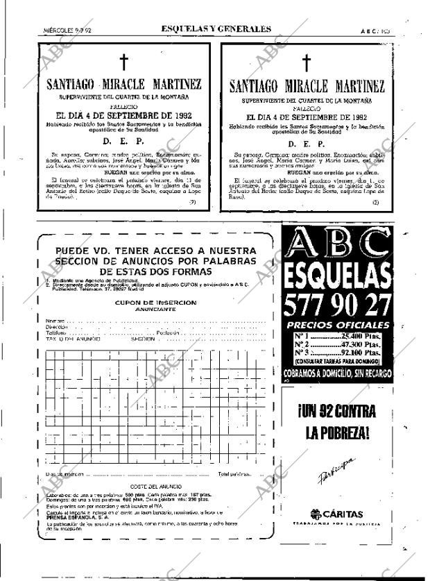 ABC MADRID 09-09-1992 página 103