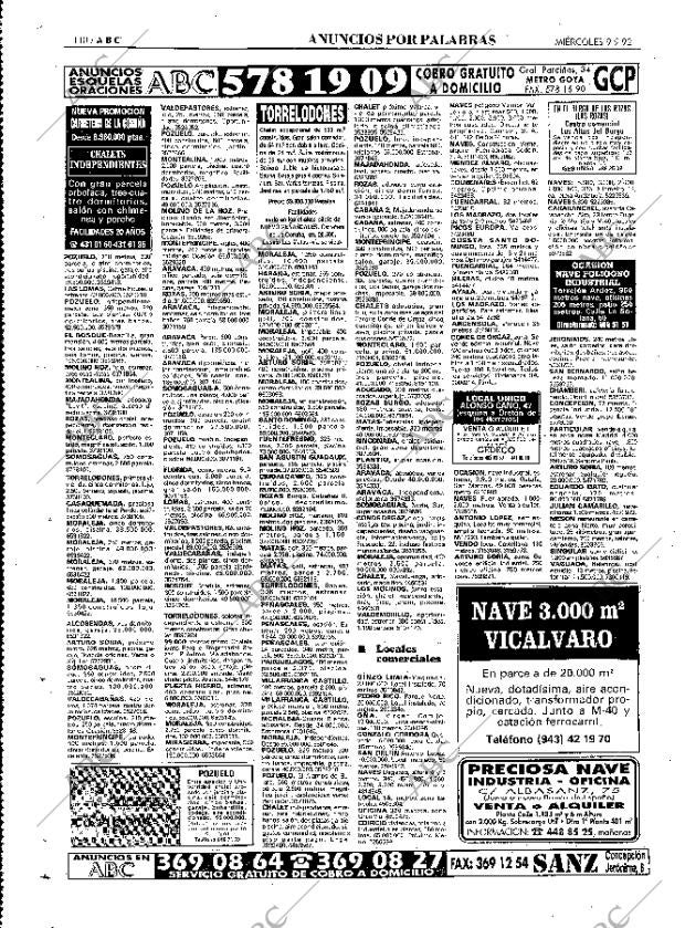 ABC MADRID 09-09-1992 página 110