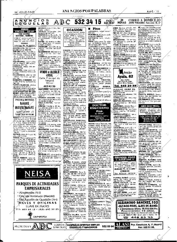 ABC MADRID 09-09-1992 página 111