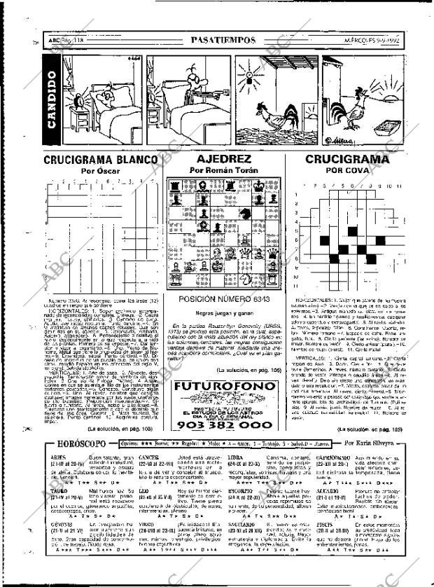 ABC MADRID 09-09-1992 página 118