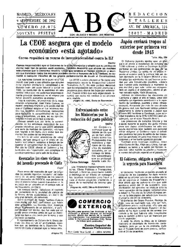 ABC MADRID 09-09-1992 página 15