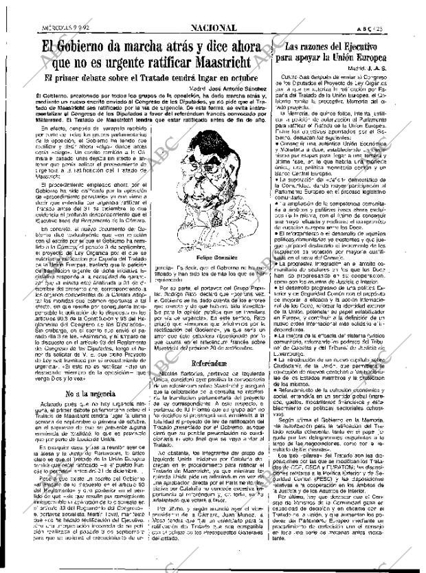 ABC MADRID 09-09-1992 página 23