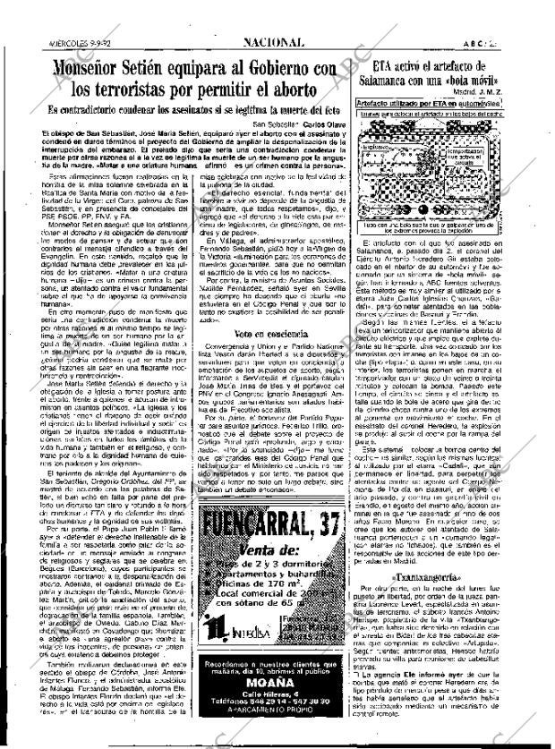 ABC MADRID 09-09-1992 página 25